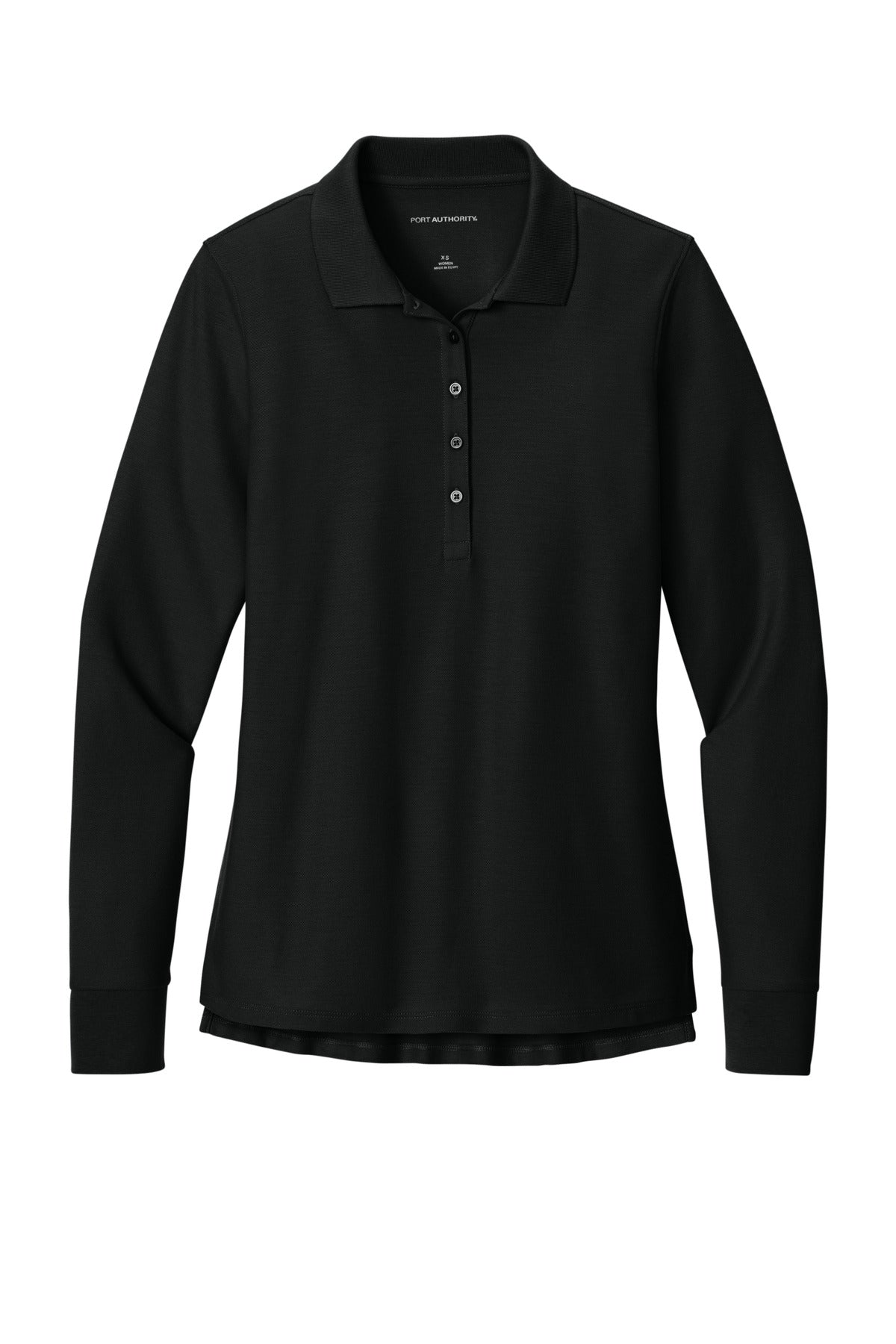 Port Authority LK200LS Port Authority Women's Wearever Signature Pique Long Sleeve Polo