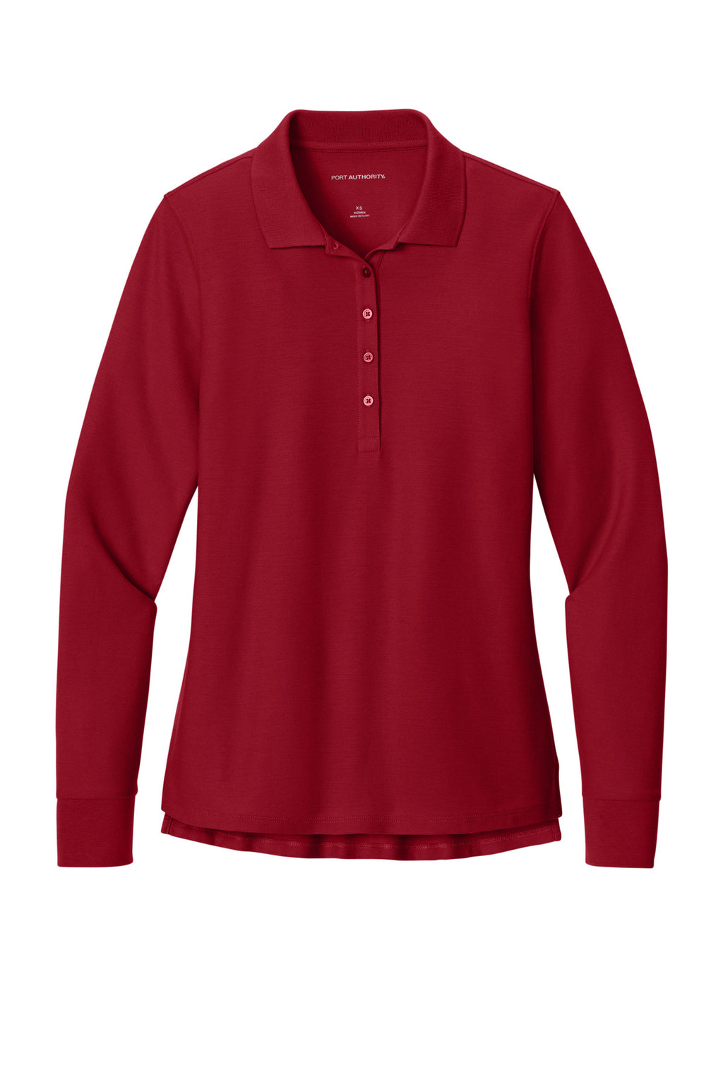 Port Authority LK200LS Port Authority Women's Wearever Signature Pique Long Sleeve Polo