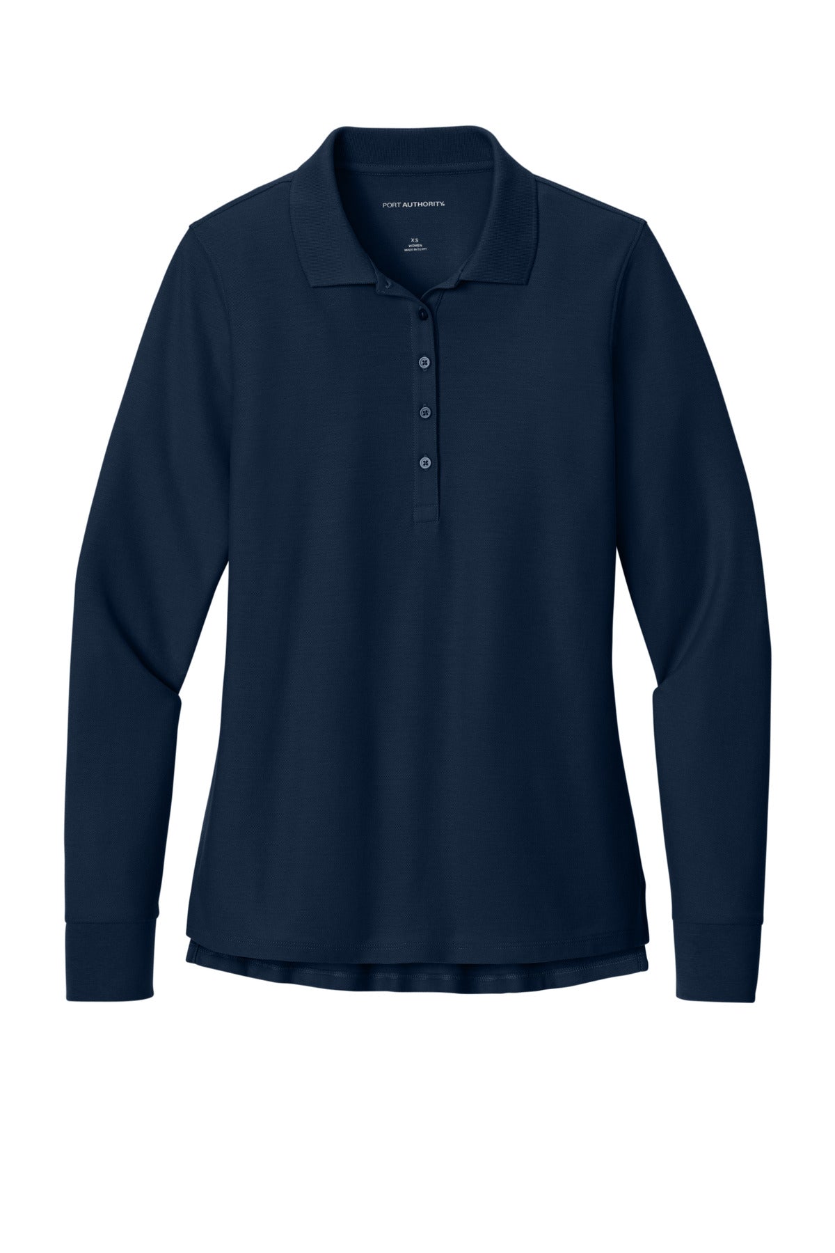 Port Authority LK200LS Port Authority Women's Wearever Signature Pique Long Sleeve Polo