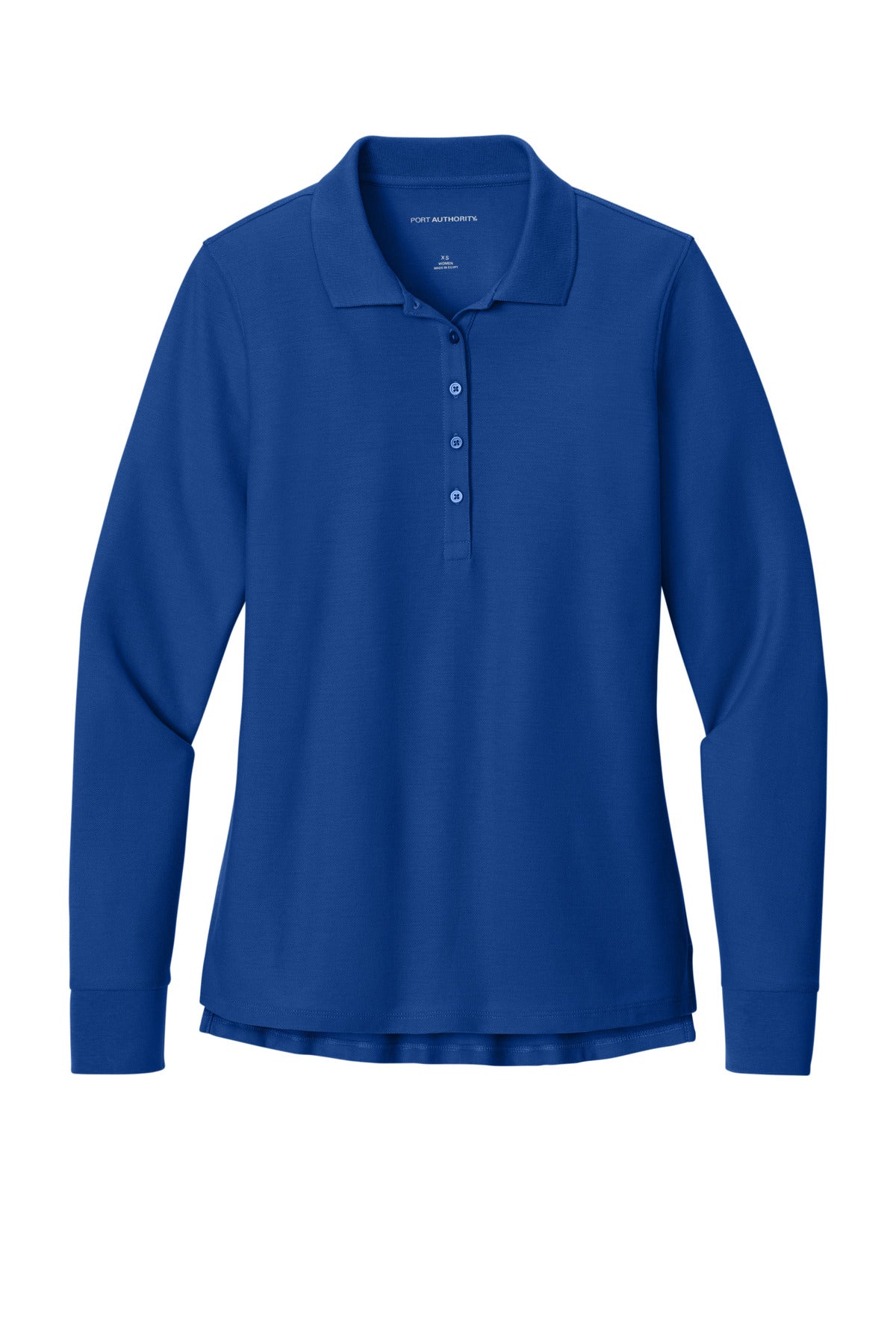 Port Authority LK200LS Port Authority Women's Wearever Signature Pique Long Sleeve Polo