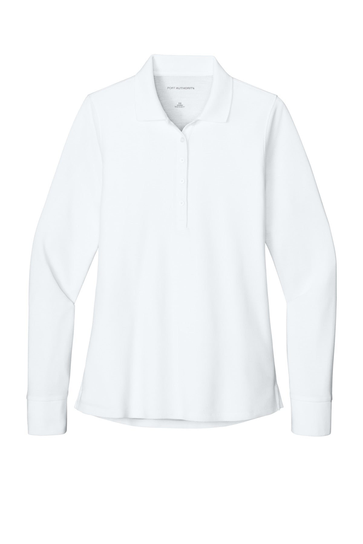 Port Authority LK200LS Port Authority Women's Wearever Signature Pique Long Sleeve Polo