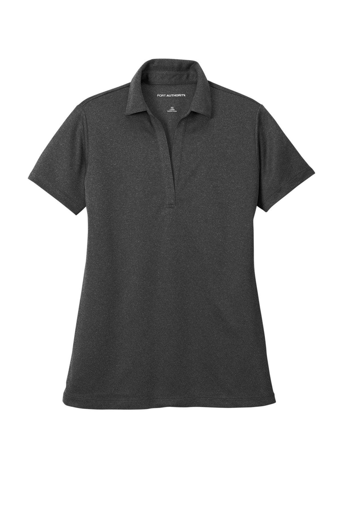 Port Authority LK542 Port Authority  Women's Heathered Silk Touch  Performance Polo