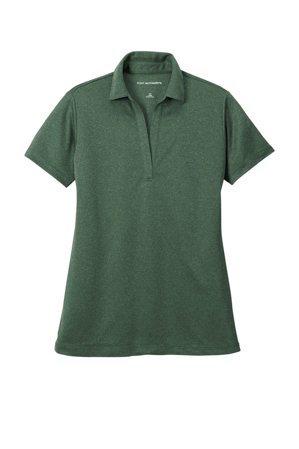 Port Authority LK542 Port Authority  Women's Heathered Silk Touch  Performance Polo