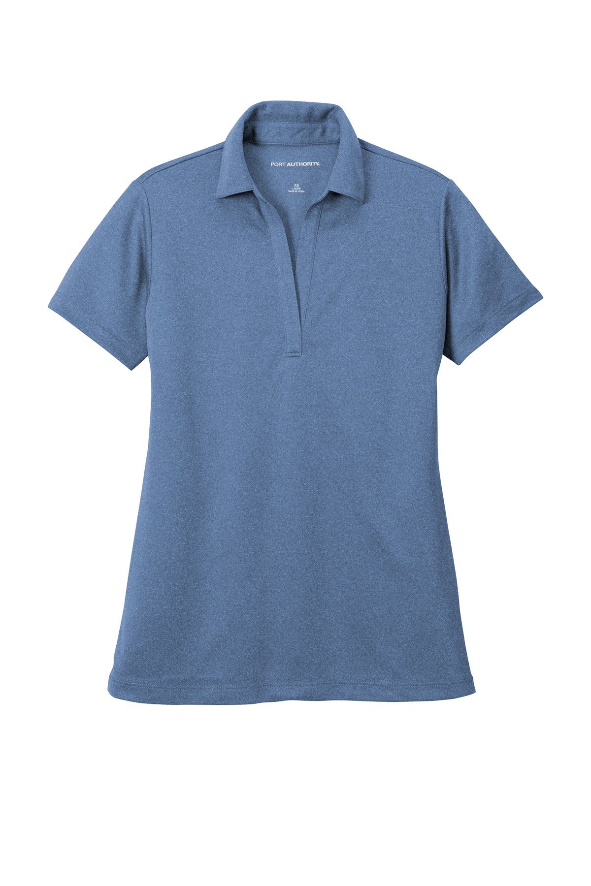 Port Authority LK542 Port Authority  Women's Heathered Silk Touch  Performance Polo