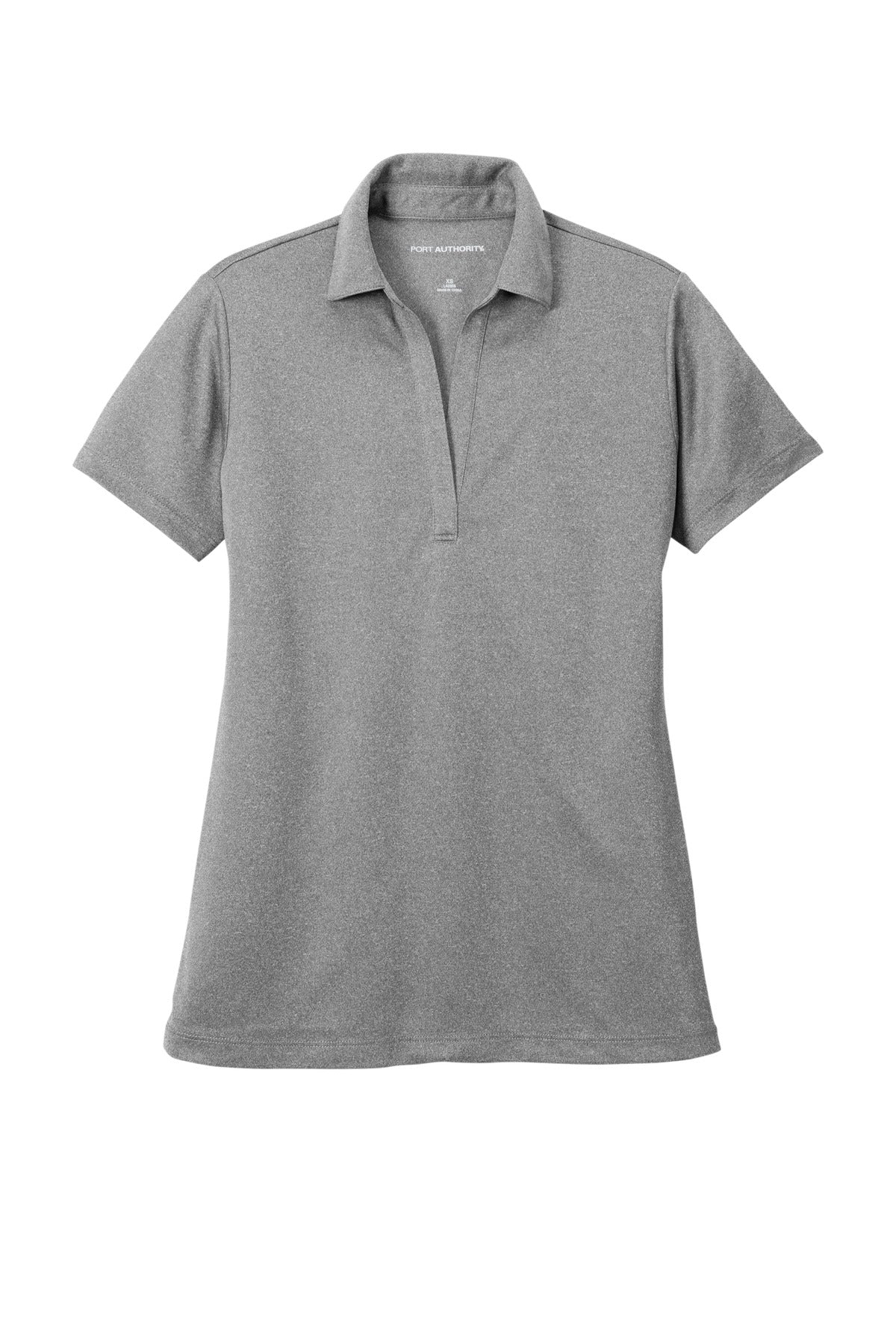 Port Authority LK542 Port Authority  Women's Heathered Silk Touch  Performance Polo