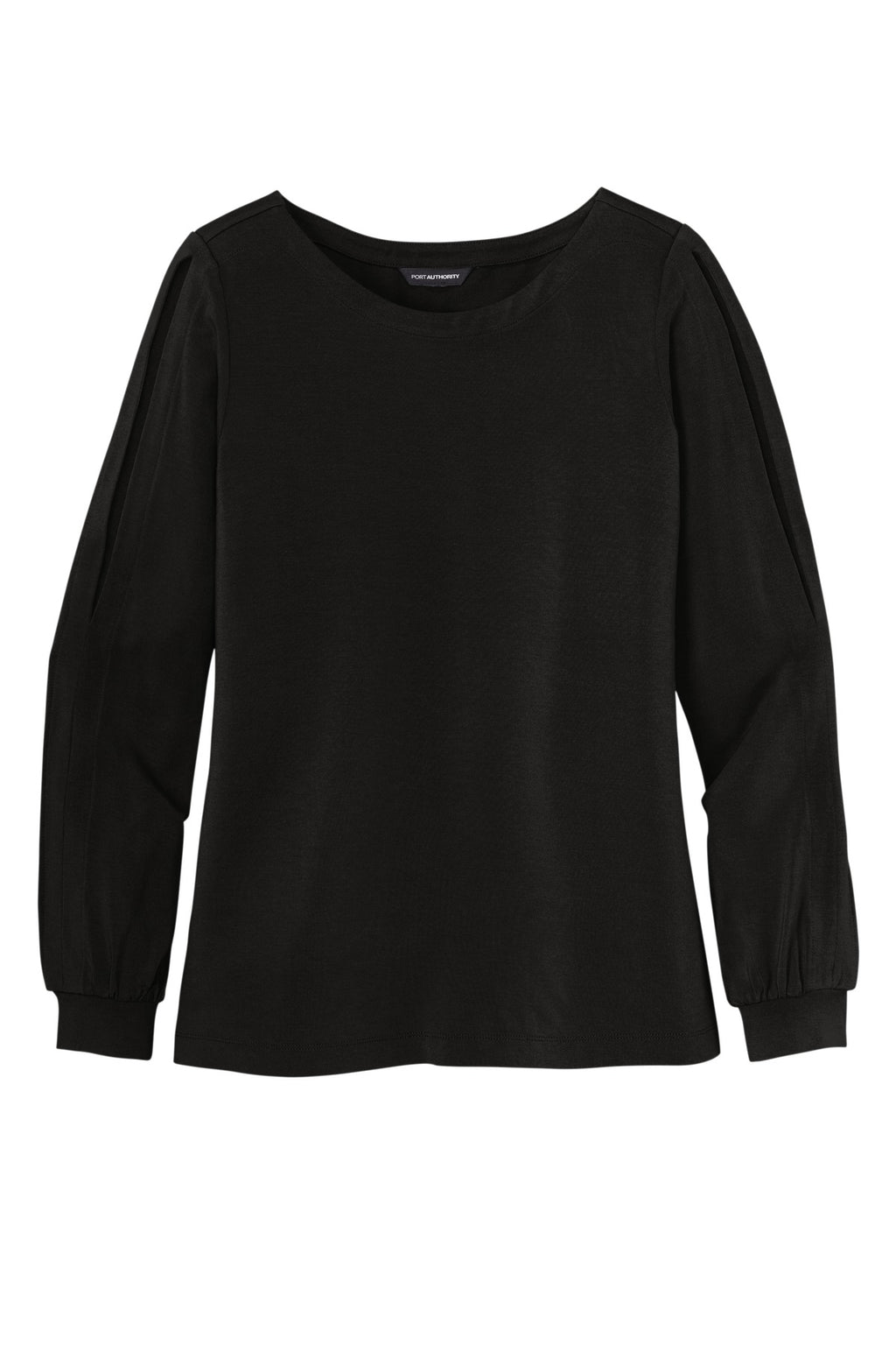 Port Authority LK5600 DISCONTINUED Port Authority  Women's Luxe Knit Jewel Neck Top