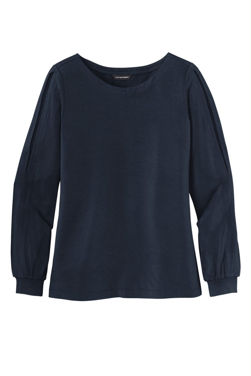 Port Authority LK5600 DISCONTINUED Port Authority  Women's Luxe Knit Jewel Neck Top