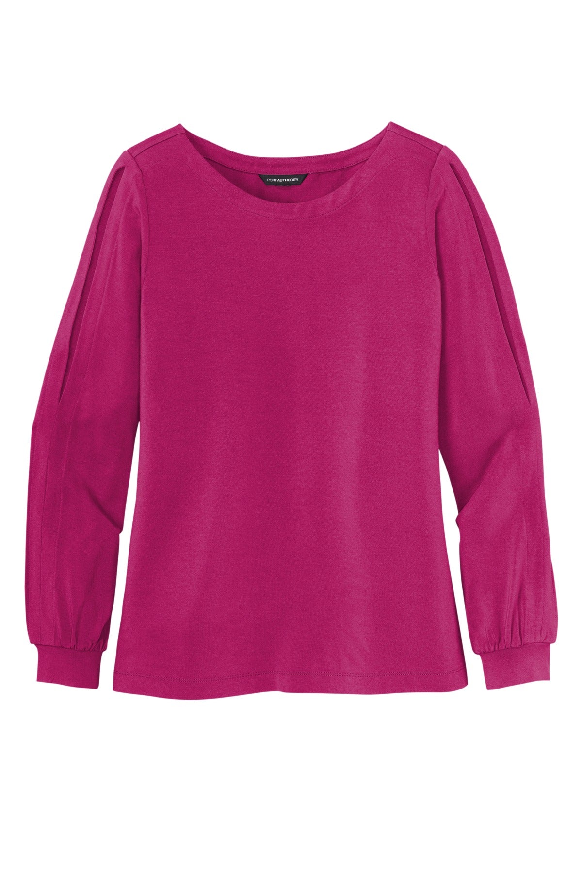 Port Authority LK5600 DISCONTINUED Port Authority  Women's Luxe Knit Jewel Neck Top