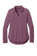 Port Authority LK5602 Port Authority Women's Luxe Knit Button Tunic