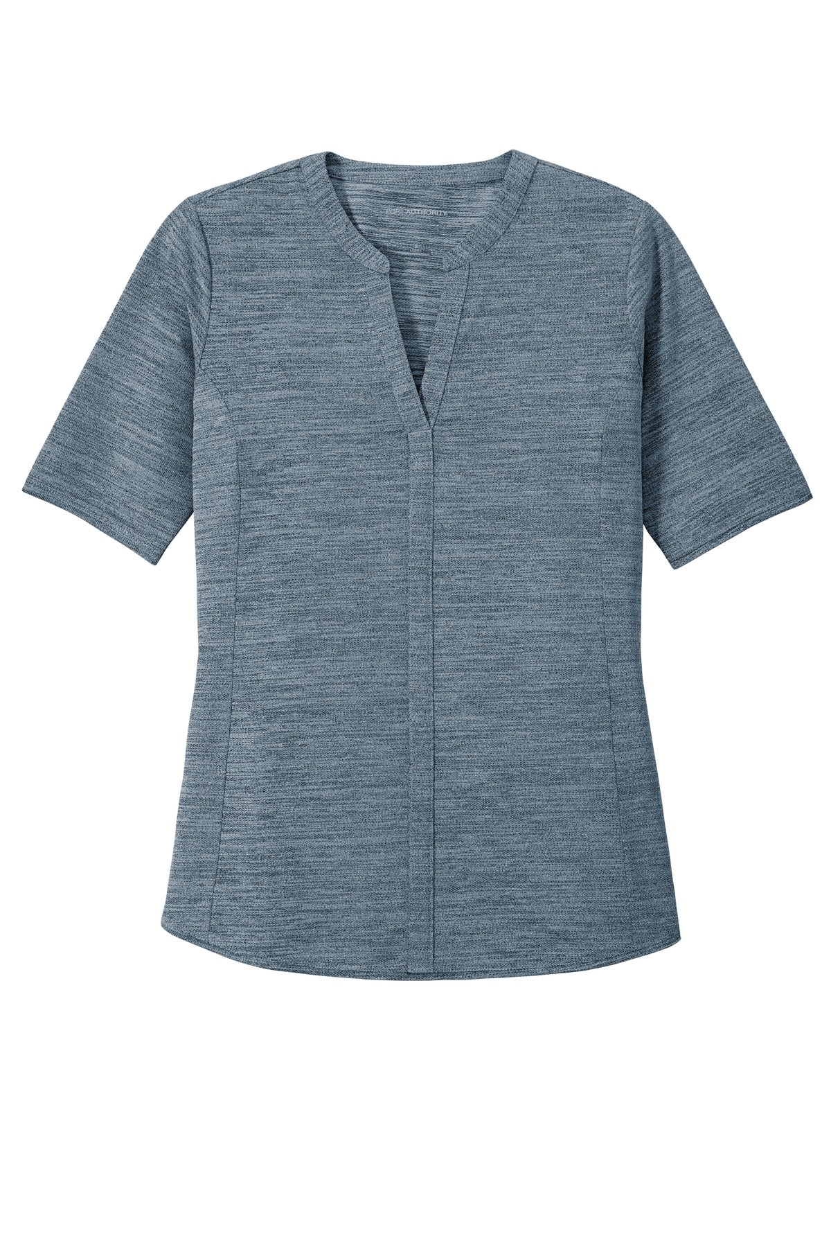 Port Authority LK583 DISCONTINUED Port Authority  Women's Stretch Heather Open Neck Top