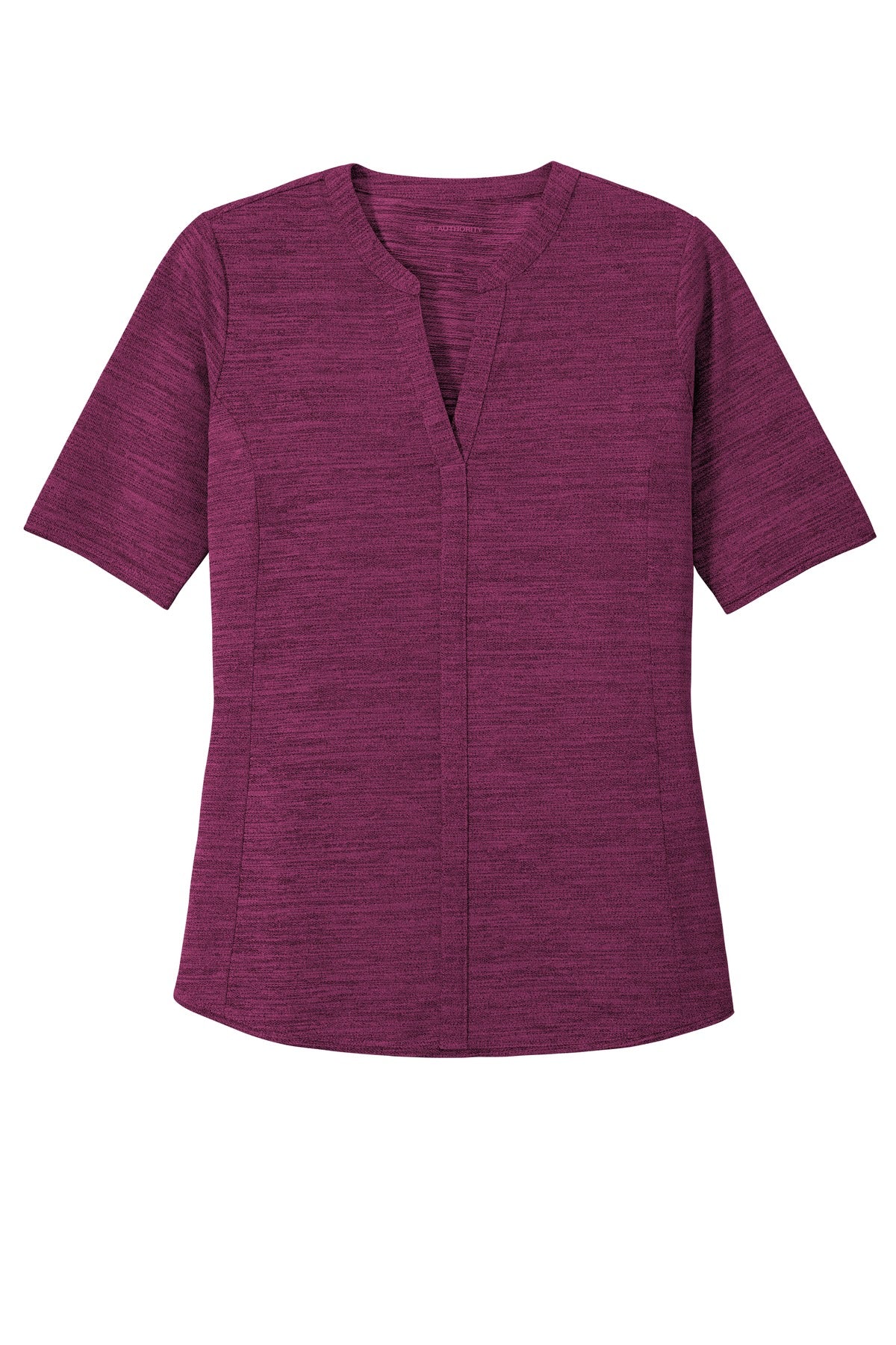 Port Authority LK583 DISCONTINUED Port Authority  Women's Stretch Heather Open Neck Top