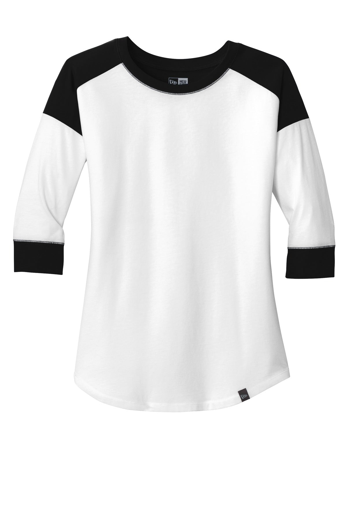 New Era LNEA104 Sleeve Baseball Raglan Tee