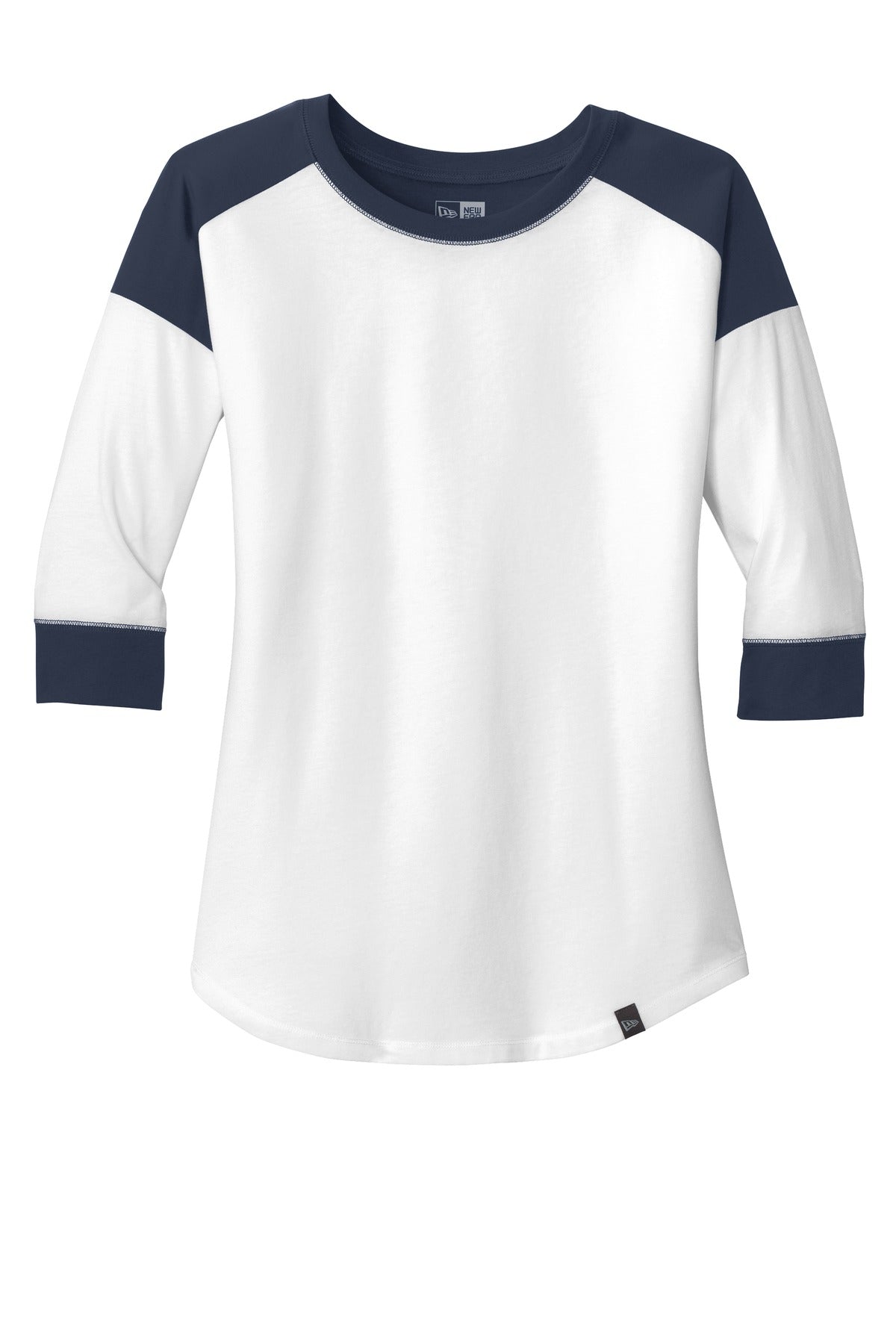 New Era LNEA104 Sleeve Baseball Raglan Tee