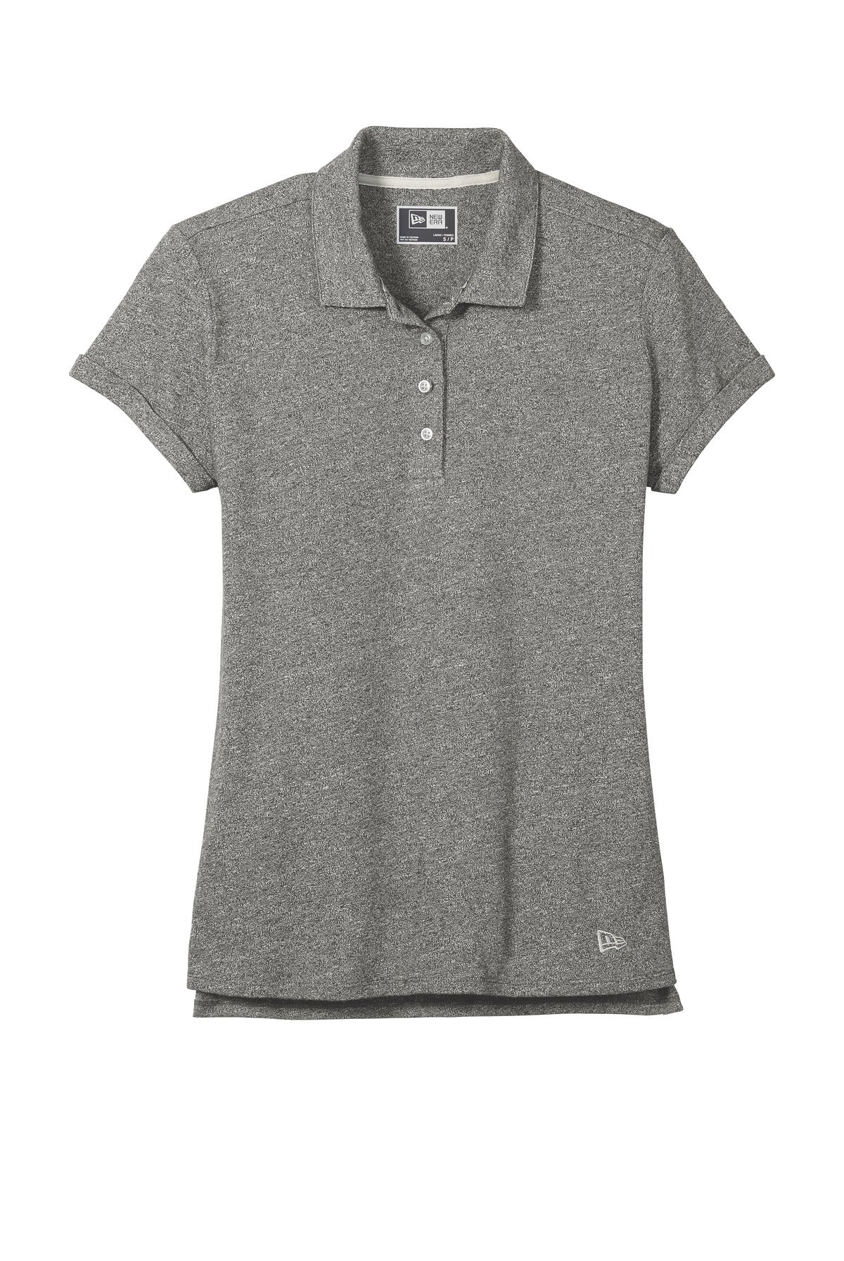 New Era LNEA301 New Era  Women's Slub Twist Polo