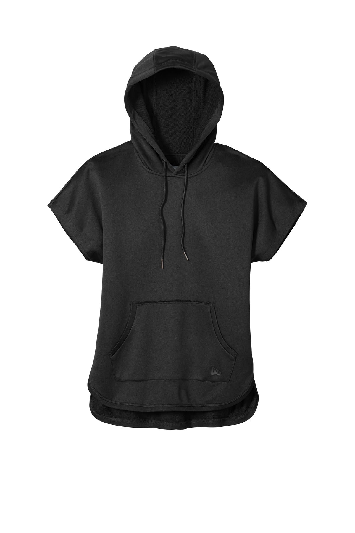 New Era LNEA533 New Era  Women's Performance Terry Short Sleeve Hoodie