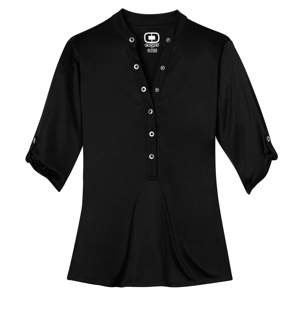 OGIO LOG111 Crush Henley
