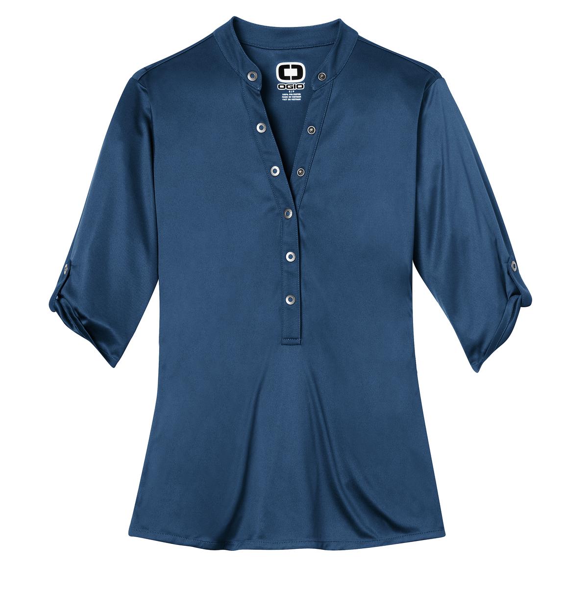 OGIO LOG111 Crush Henley
