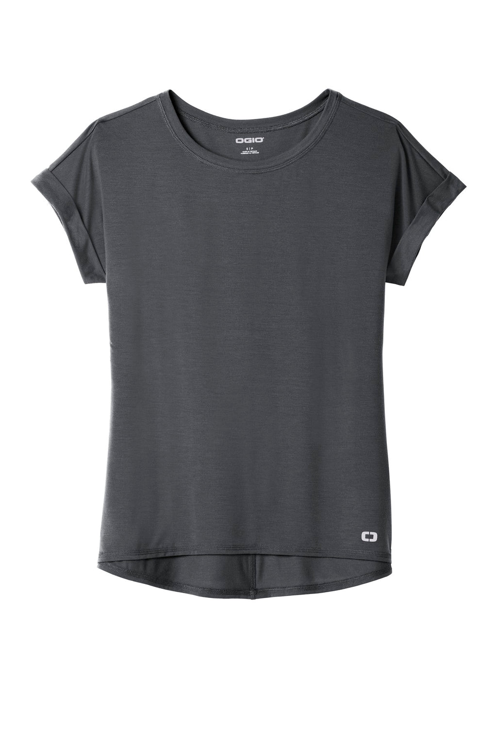 OGIO LOG800 DISCONTINUED OGIO  Ladies Luuma Cuffed Short Sleeve