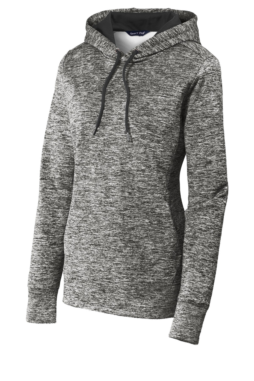 Sport-Tek LST225 Tek Women's PosiCharge Electric Heather Fleece Hooded Pullover