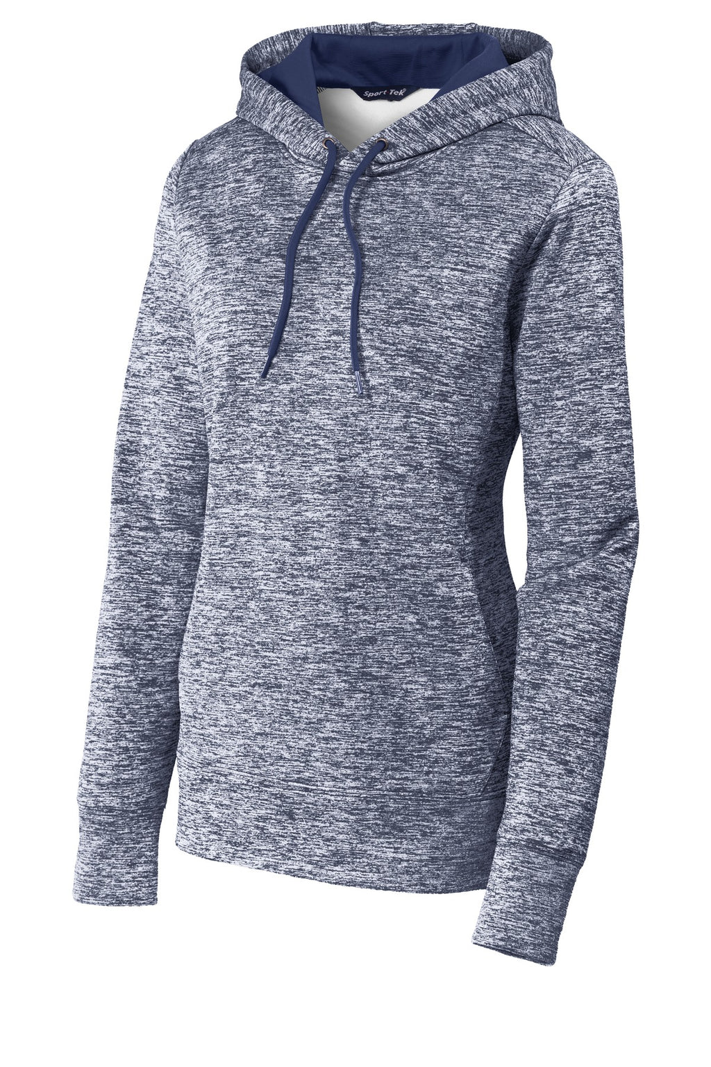 Sport-Tek LST225 Tek Women's PosiCharge Electric Heather Fleece Hooded Pullover