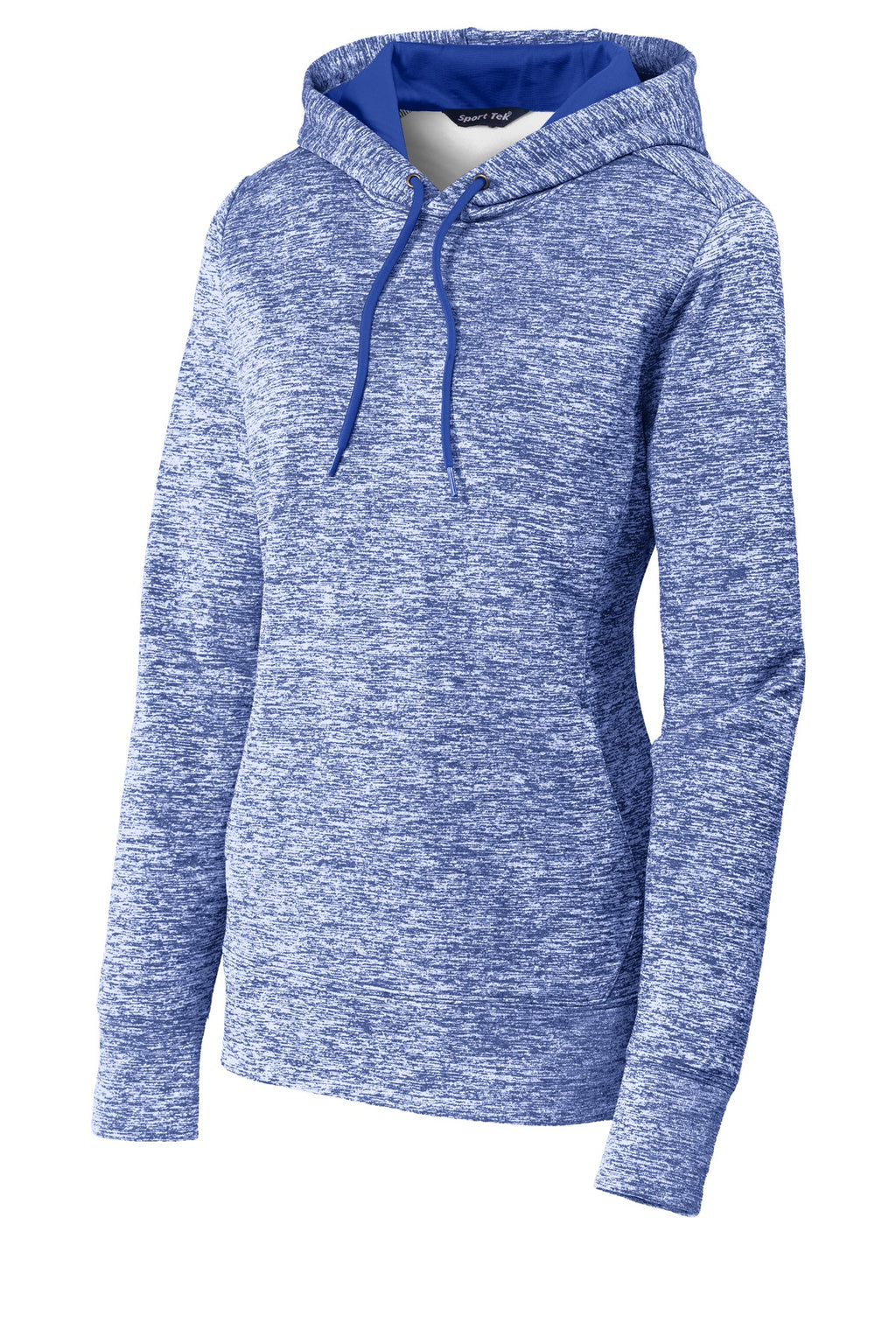 Sport-Tek LST225 Tek Women's PosiCharge Electric Heather Fleece Hooded Pullover