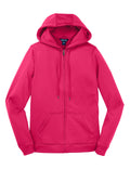 Sport-Tek LST238 Tek Ladies Sport-Wick Fleece Full-Zip Hooded Jacket