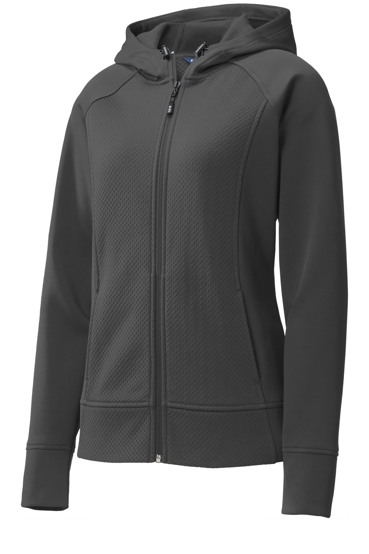 Sport-Tek LST295 Tek Ladies Rival Tech Fleece Full-Zip Hooded Jacket