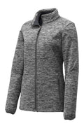 Sport-Tek LST30 Tek Women's PosiCharge Electric Heather Soft Shell Jacket