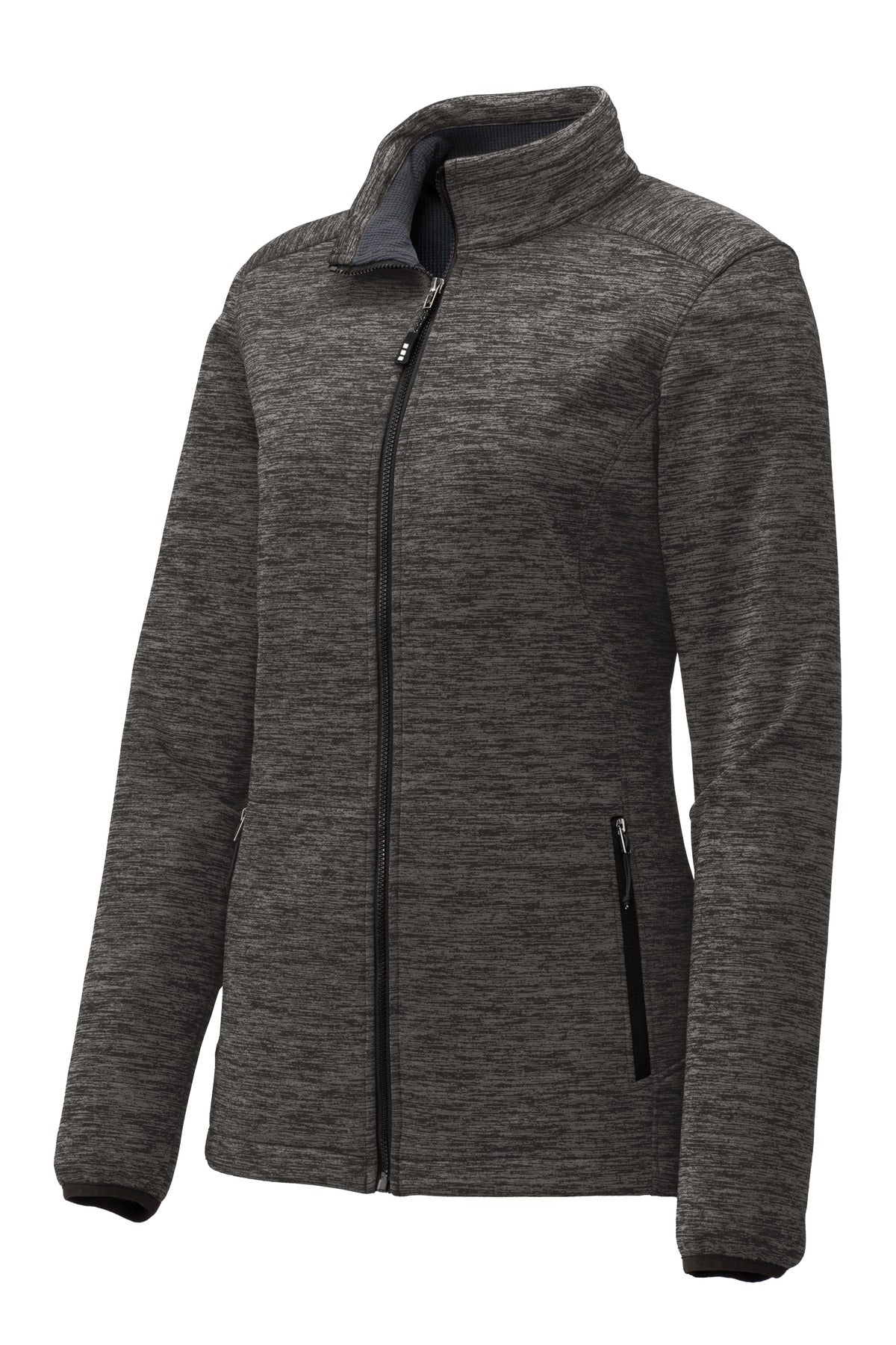 Sport-Tek LST30 Tek Women's PosiCharge Electric Heather Soft Shell Jacket