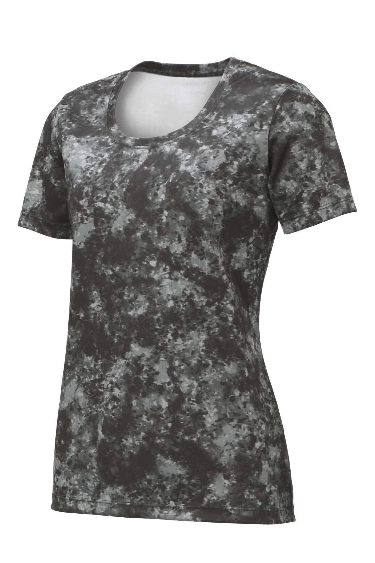 Sport-Tek LST330 Tek Ladies Mineral Freeze Scoop Neck Tee