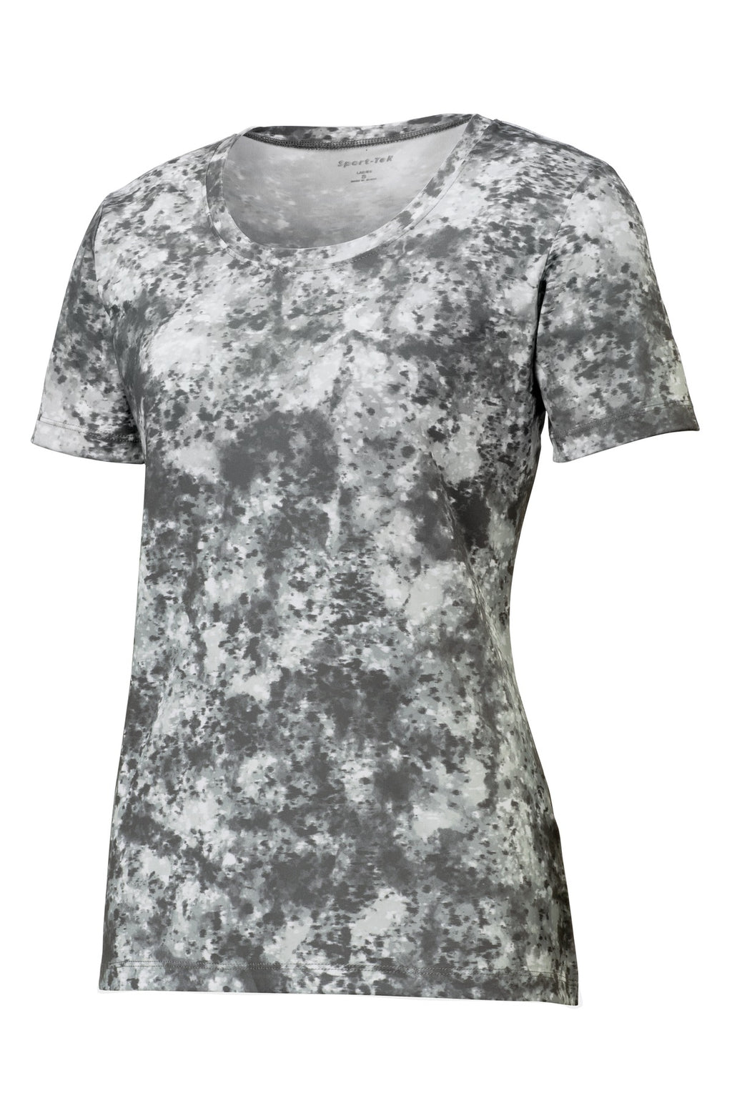 Sport-Tek LST330 Tek Ladies Mineral Freeze Scoop Neck Tee