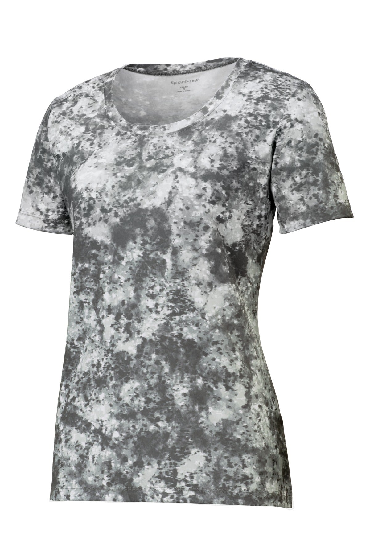 Sport-Tek LST330 Tek Ladies Mineral Freeze Scoop Neck Tee