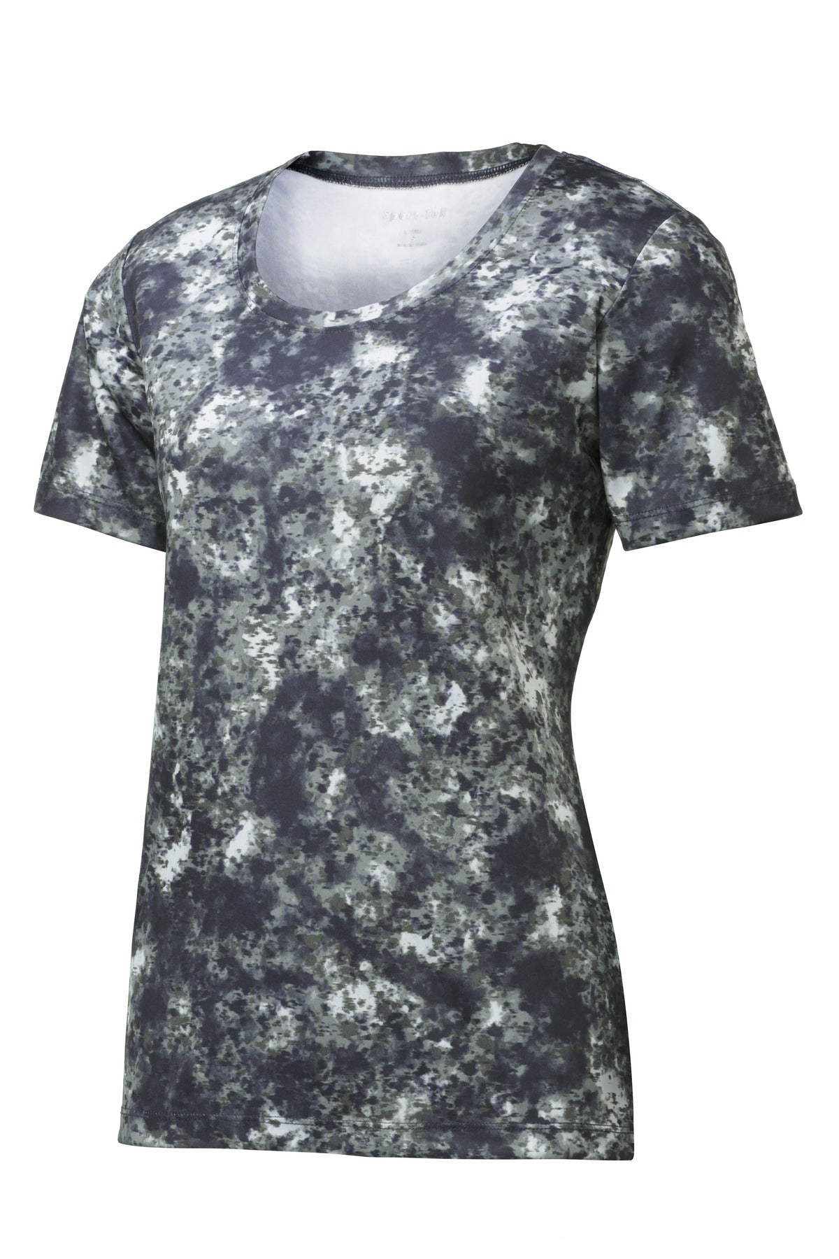 Sport-Tek LST330 Tek Ladies Mineral Freeze Scoop Neck Tee
