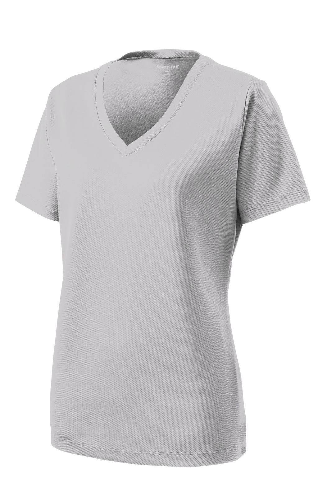 Sport-Tek LST340 Tek Women's PosiCharge RacerMesh V-Neck Tee