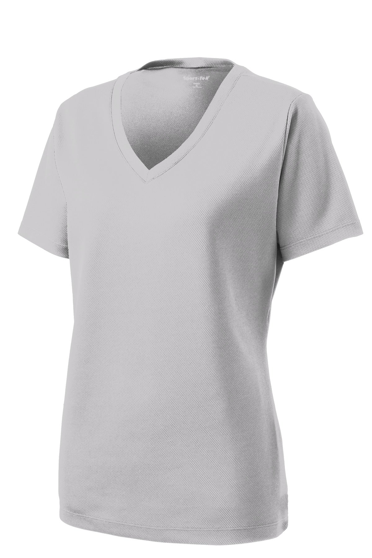 Sport-Tek LST340 Tek Women's PosiCharge RacerMesh V-Neck Tee