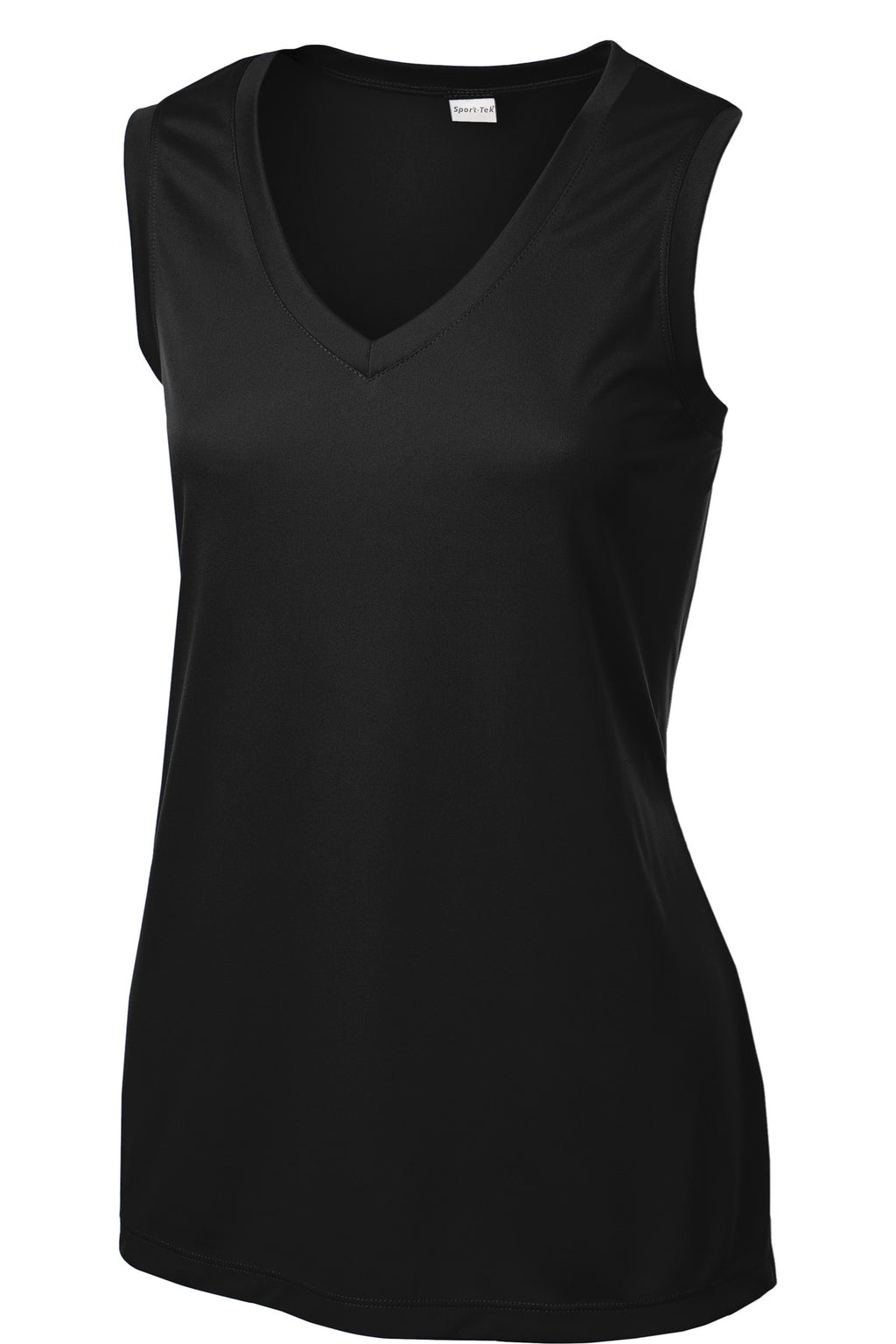 Sport-Tek LST352 Tek Women's Sleeveless PosiCharge Competitor V-Neck Tee