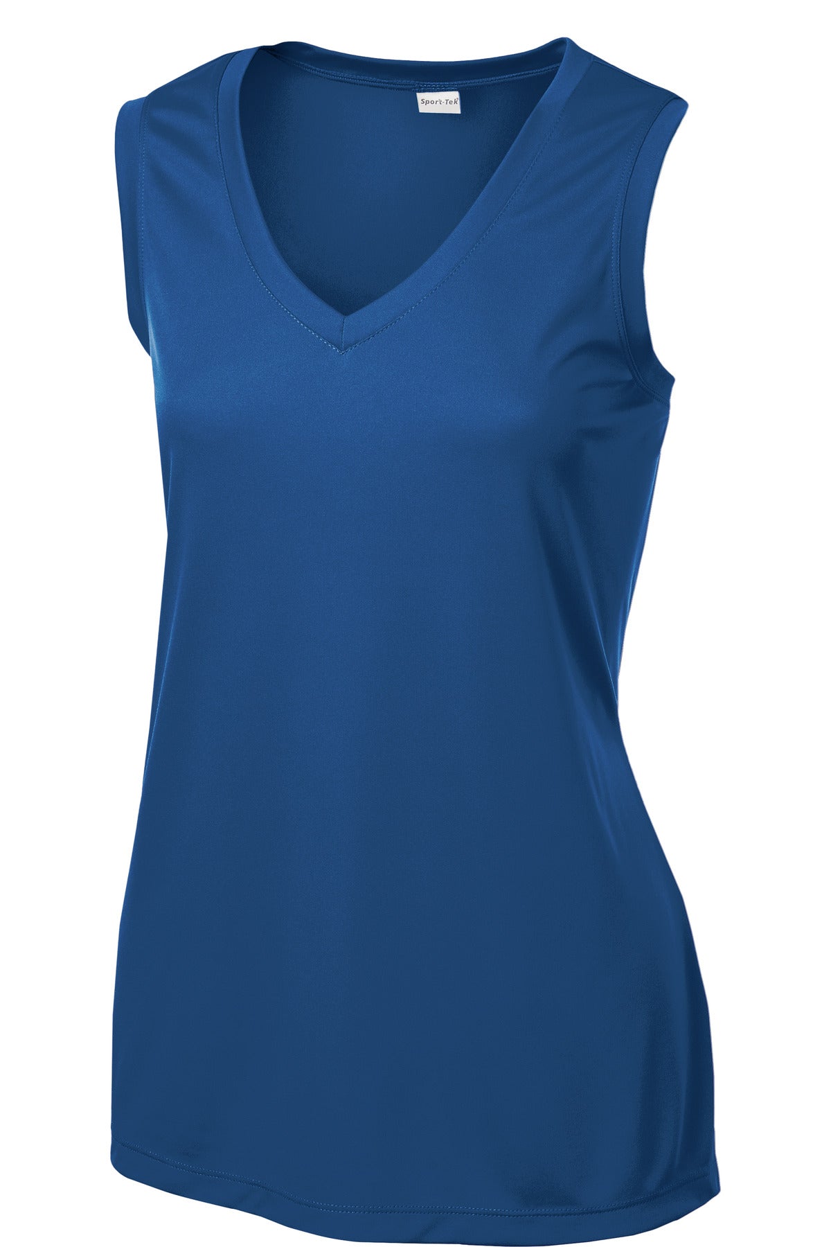 Sport-Tek LST352 Tek Women's Sleeveless PosiCharge Competitor V-Neck Tee