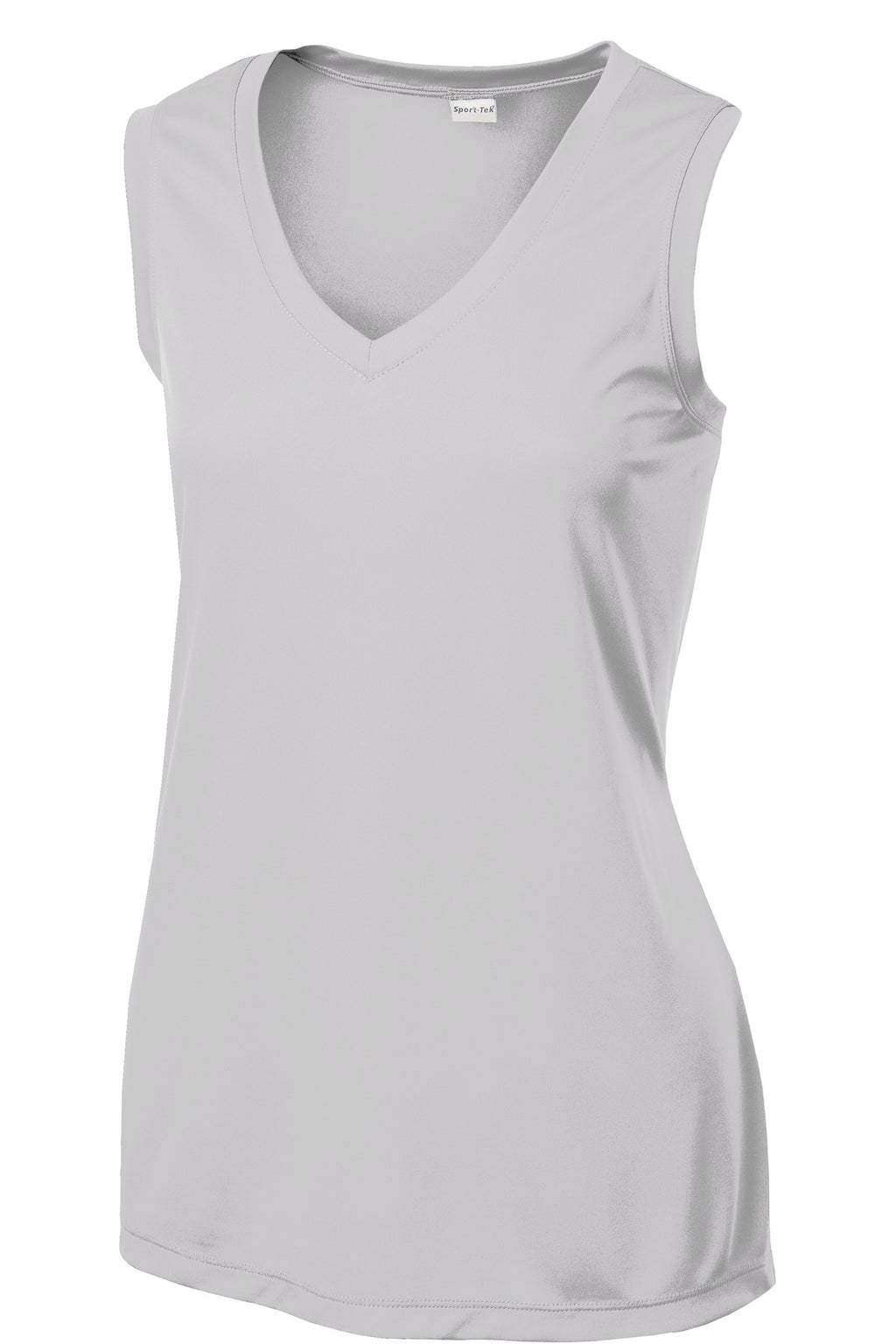 Sport-Tek LST352 Tek Women's Sleeveless PosiCharge Competitor V-Neck Tee