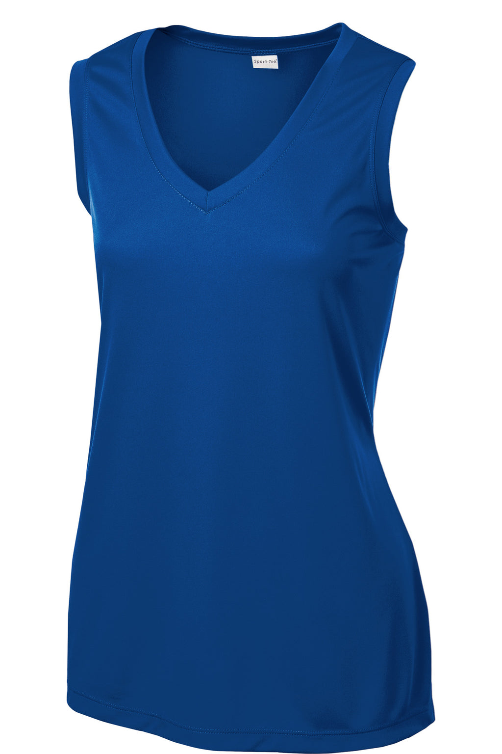 Sport-Tek LST352 Tek Women's Sleeveless PosiCharge Competitor V-Neck Tee