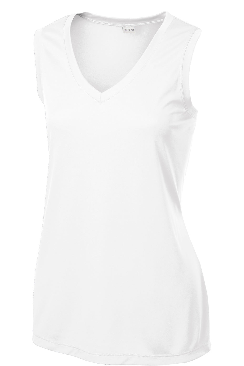 Sport-Tek LST352 Tek Women's Sleeveless PosiCharge Competitor V-Neck Tee