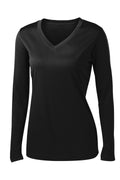 Sport-Tek LST353LS Tek Women's Long Sleeve PosiCharge Competitor V-Neck Tee