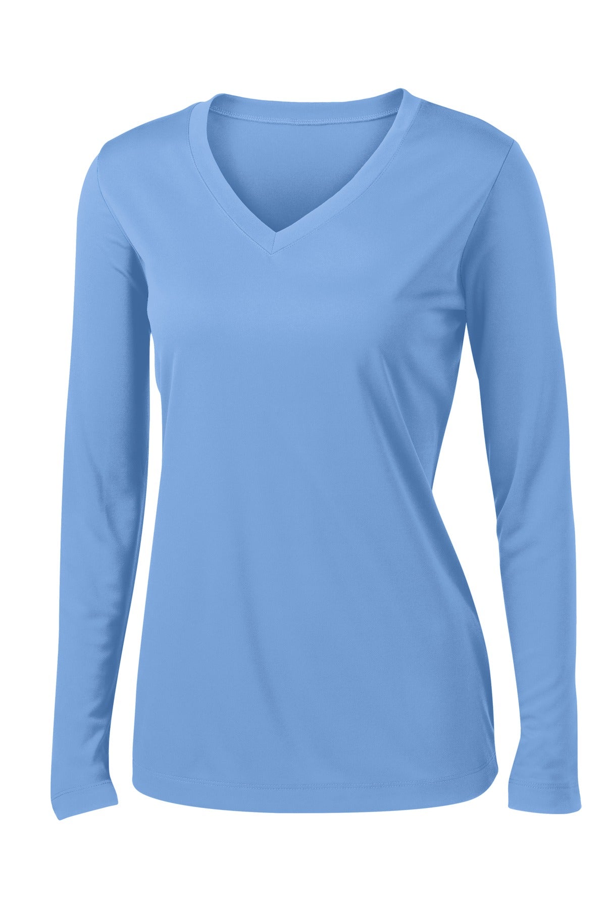 Sport-Tek LST353LS Tek Women's Long Sleeve PosiCharge Competitor V-Neck Tee