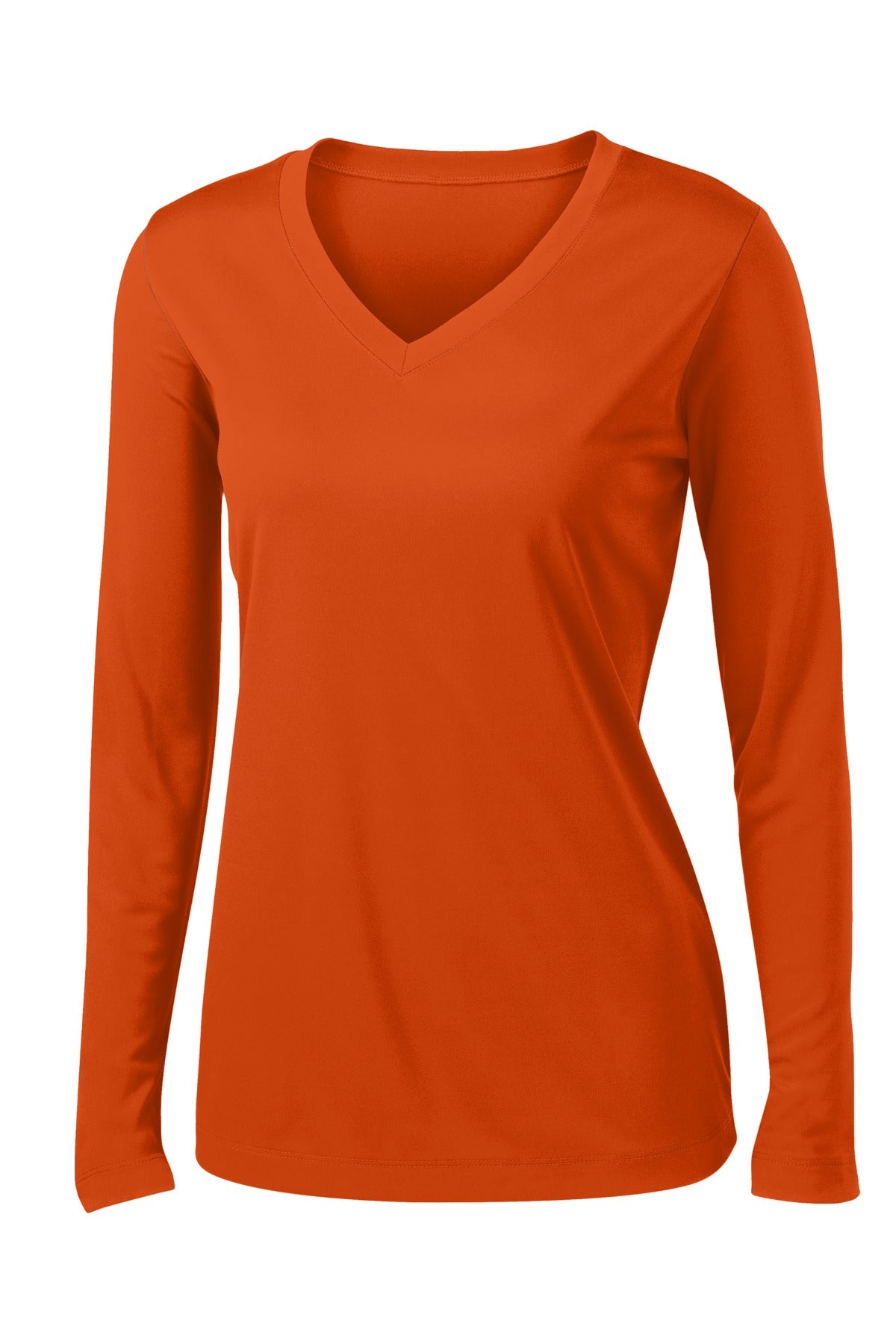 Sport-Tek LST353LS Tek Women's Long Sleeve PosiCharge Competitor V-Neck Tee