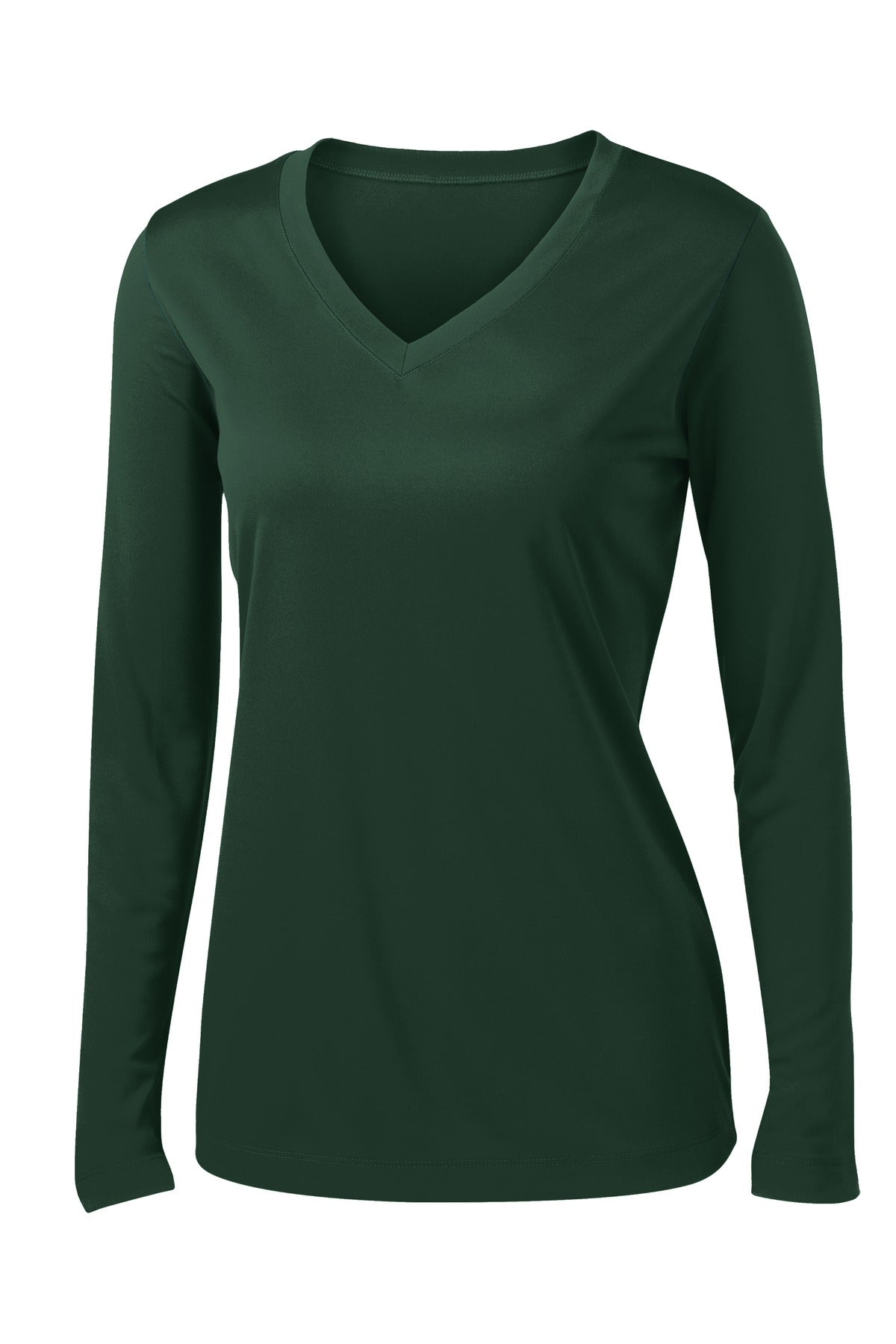 Sport-Tek LST353LS Tek Women's Long Sleeve PosiCharge Competitor V-Neck Tee