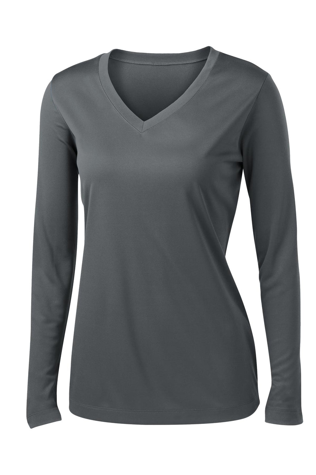 Sport-Tek LST353LS Tek Women's Long Sleeve PosiCharge Competitor V-Neck Tee