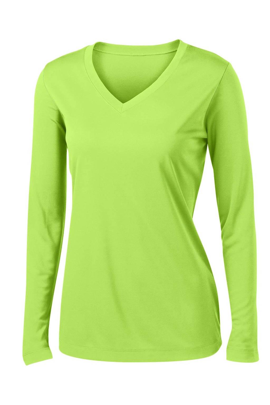 Sport-Tek LST353LS Tek Women's Long Sleeve PosiCharge Competitor V-Neck Tee