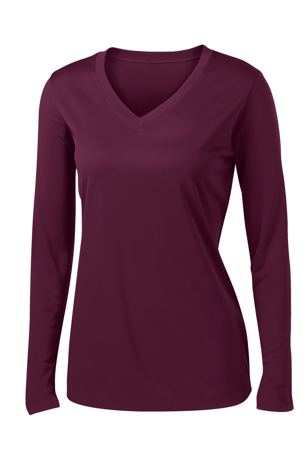 Sport-Tek LST353LS Tek Women's Long Sleeve PosiCharge Competitor V-Neck Tee