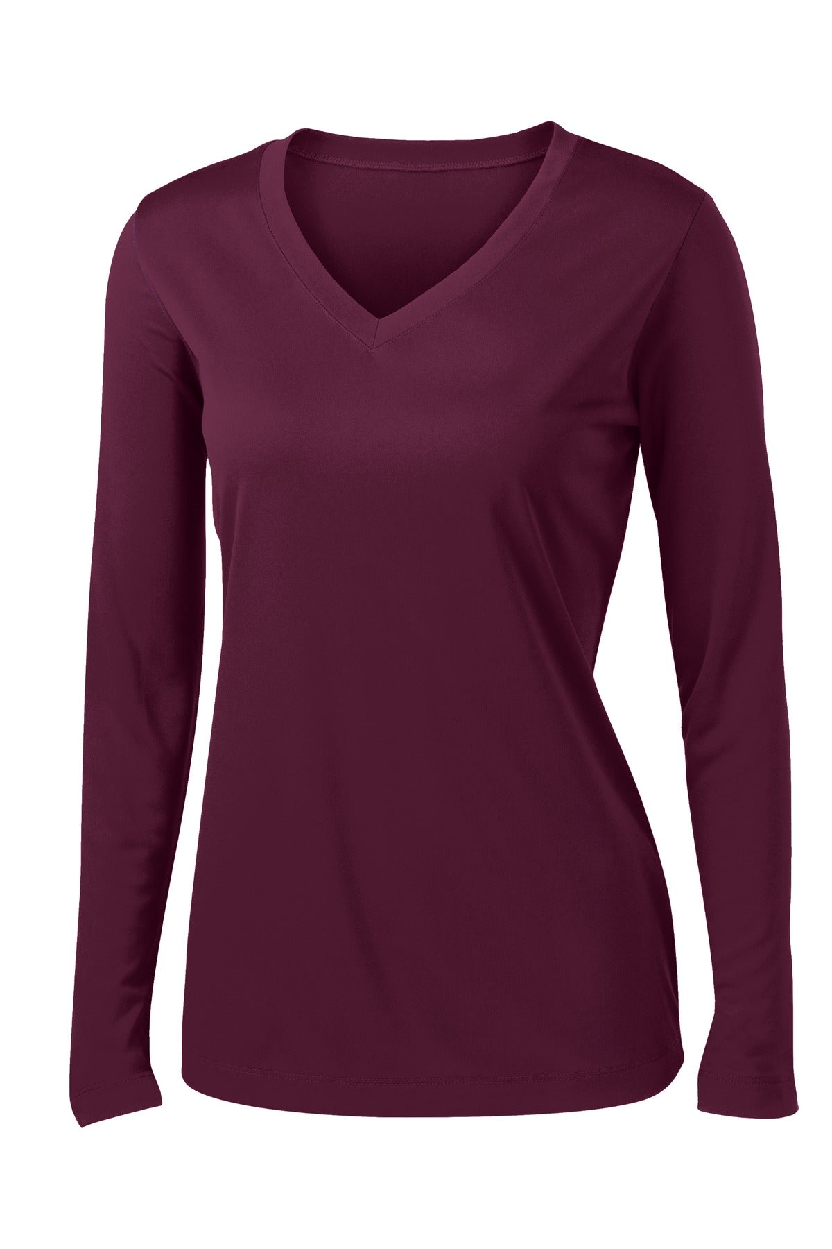 Sport-Tek LST353LS Tek Women's Long Sleeve PosiCharge Competitor V-Neck Tee