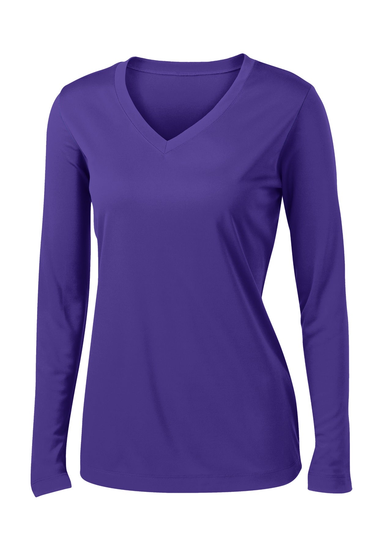 Sport-Tek LST353LS Tek Women's Long Sleeve PosiCharge Competitor V-Neck Tee