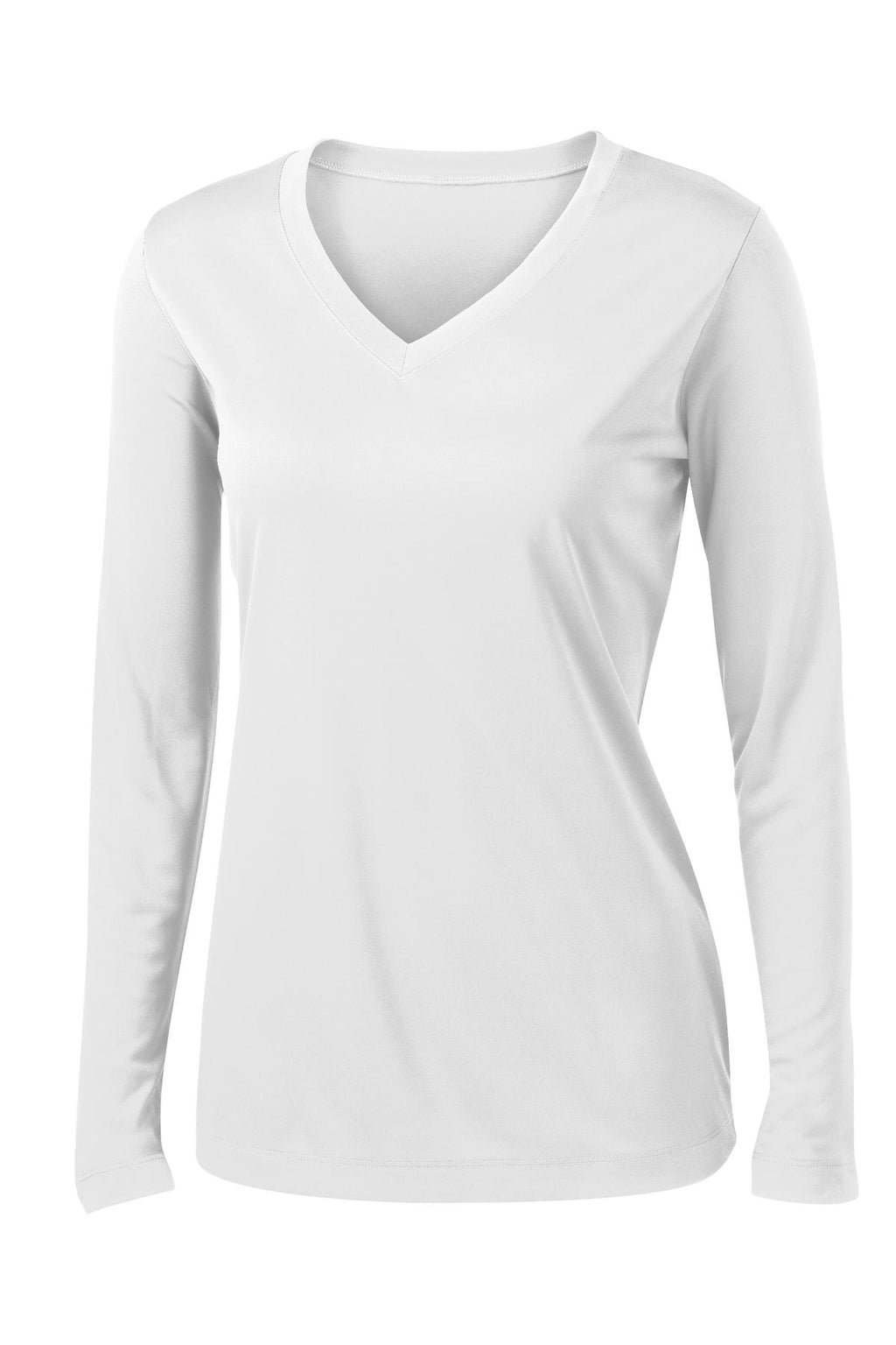 Sport-Tek LST353LS Tek Women's Long Sleeve PosiCharge Competitor V-Neck Tee
